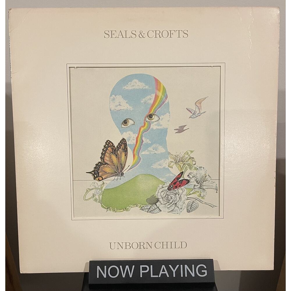 Seals & Crofts Unborn Child Vinyl LP Warner Bros Records Window Cover Folk Rock